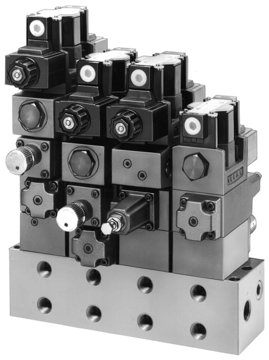 Yuken modular stack valve assembly